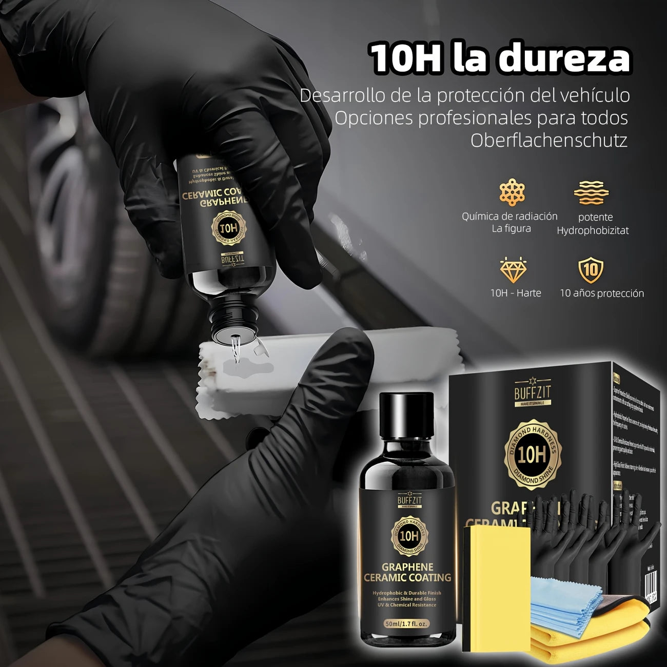 Pack Revestimiento de Cerámica de Grafeno Premium 🌟