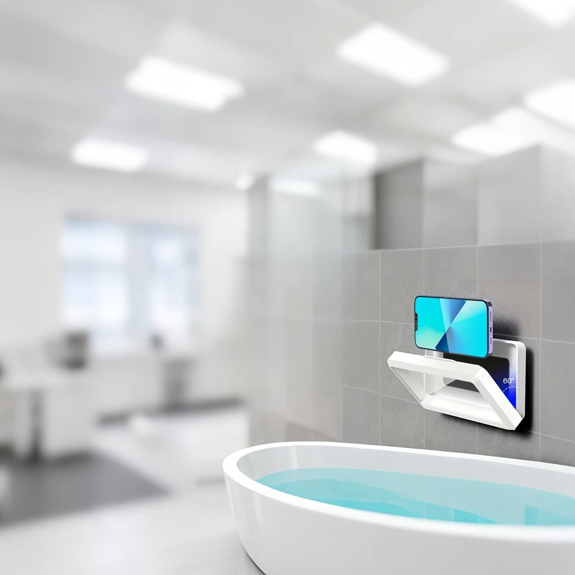 Soporte Universal Táctil hidrofóbico💧🚿