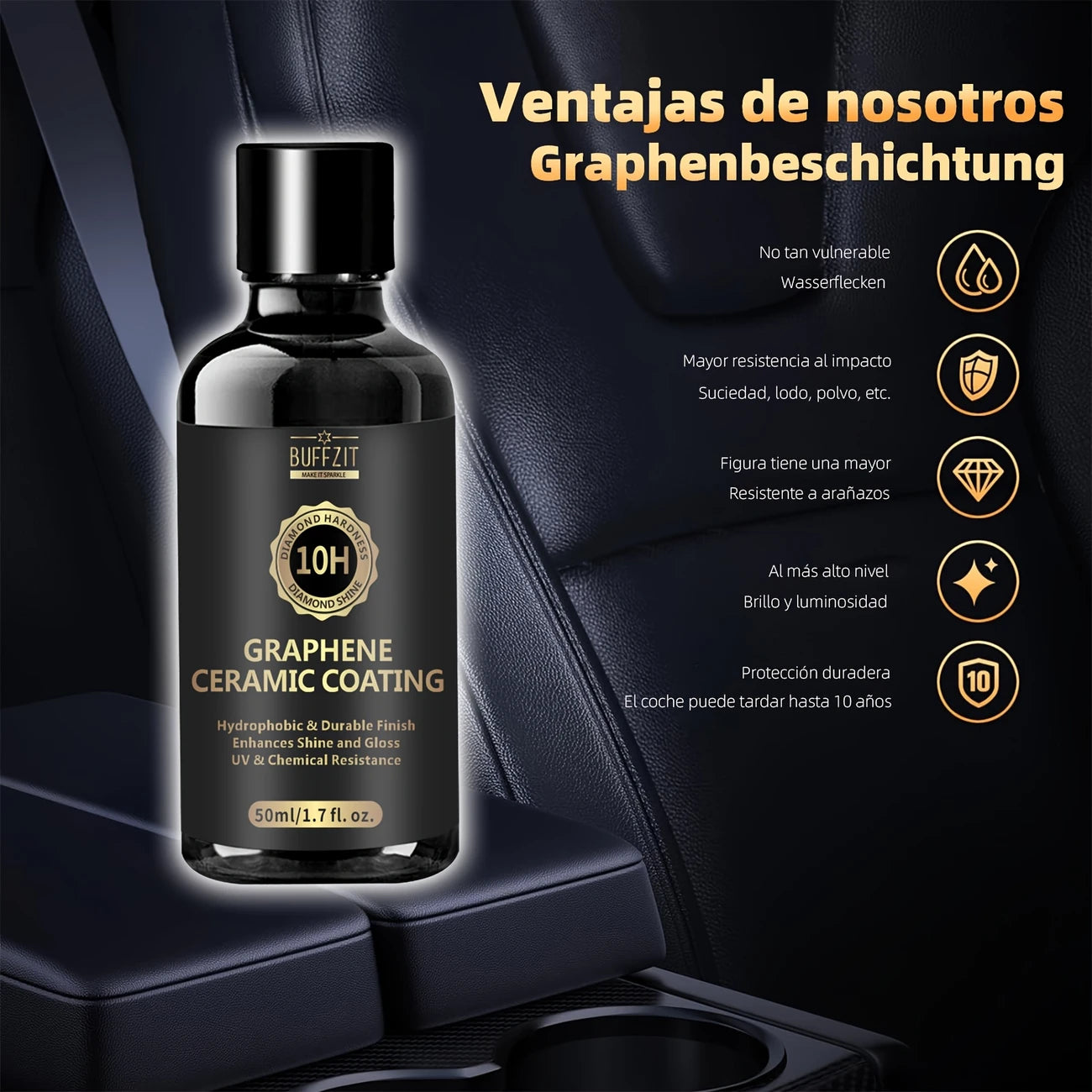 Pack Revestimiento de Cerámica de Grafeno Premium 🌟