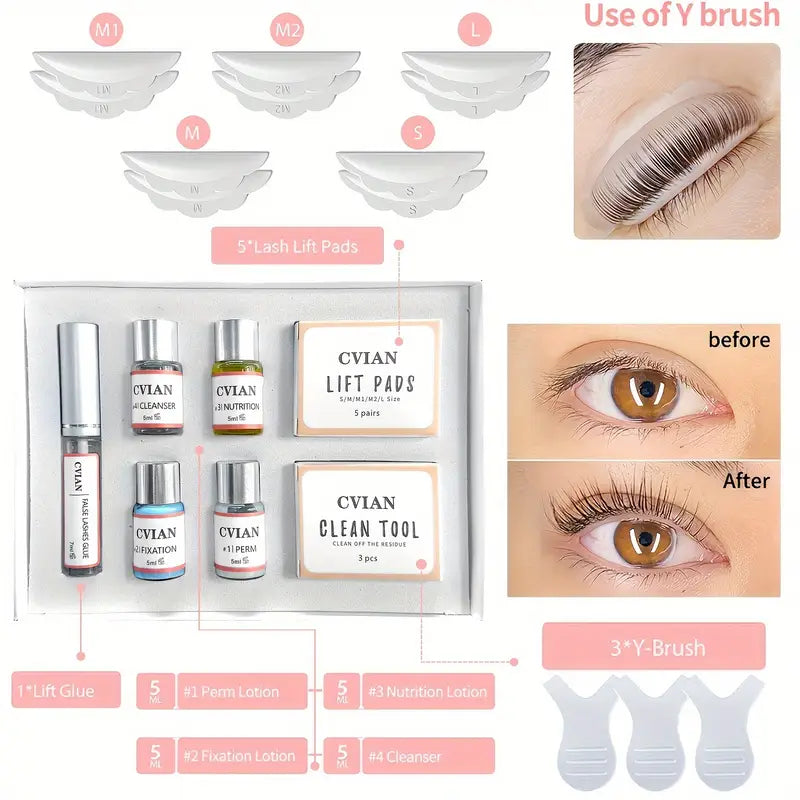 Kit de Elevación de Pestañas SafeLive Cvian ✨
