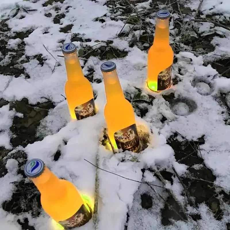 Posavasos elegantes/divertidos LED 🍾🌟