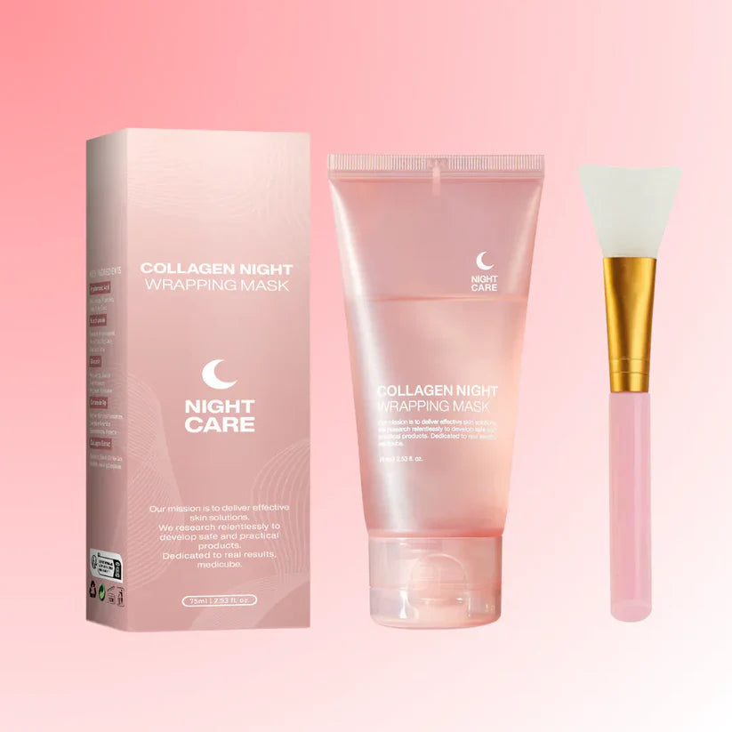 LéFleek™ - Mascarilla de colágeno para la noche