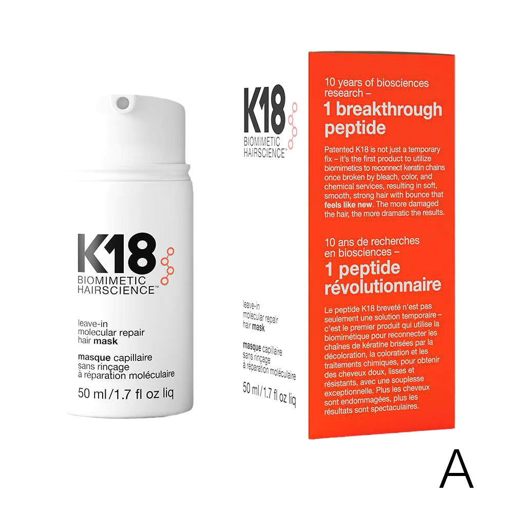 ✨ Mascarilla Reparadora K18 – Cabello Renacido al Instante ✨