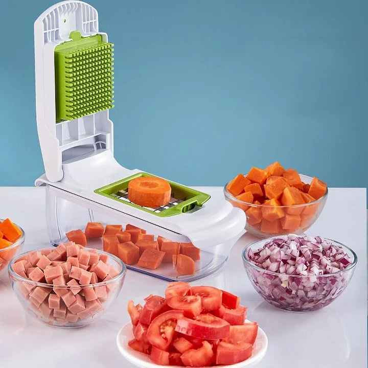 Picadora de verduras multifunción de 18 piezas