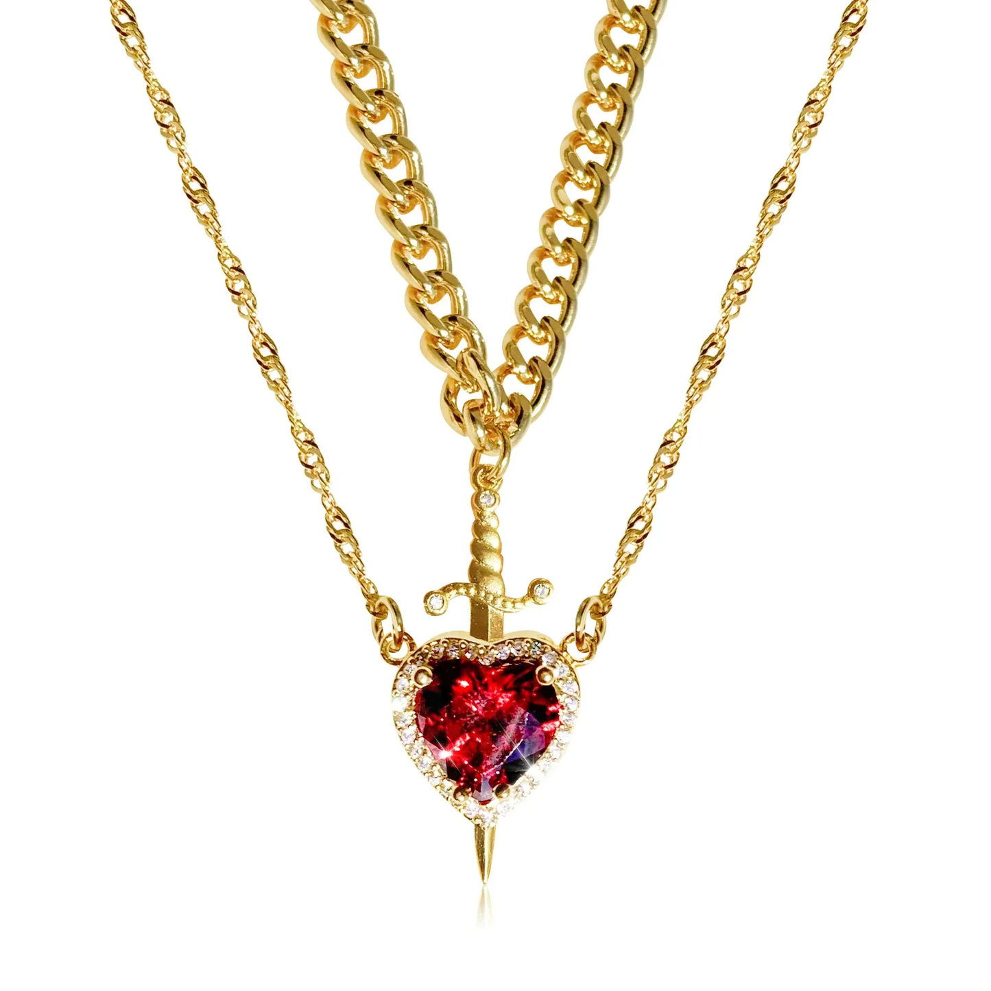 Collares Amor "Flecha en el Corazón"💘