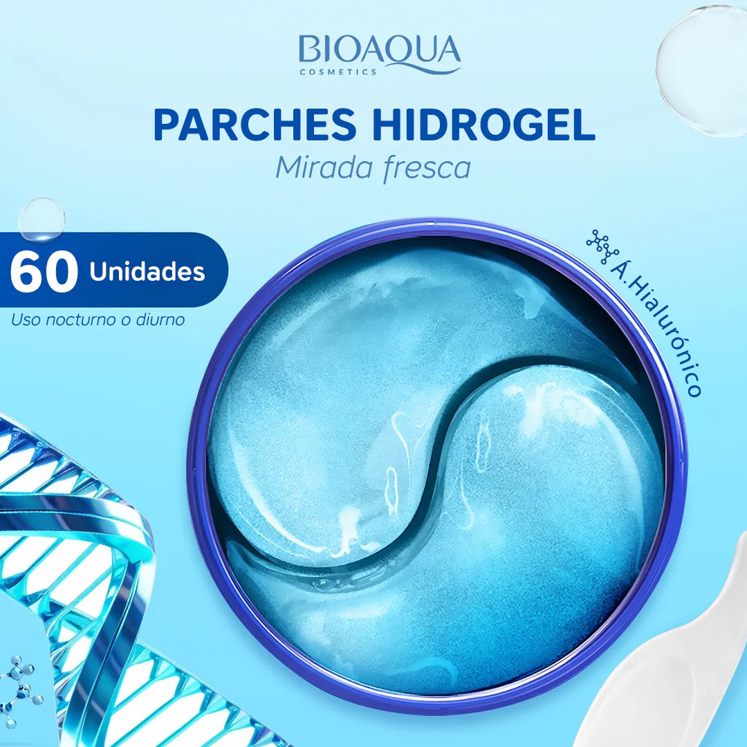Parches Hidrogel Bioaqua Colágeno (60 und / 30 pares)