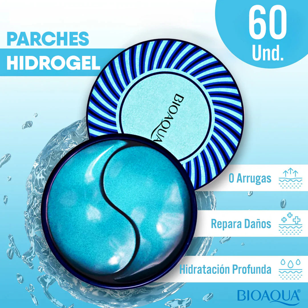 Parches Hidrogel Bioaqua Colágeno (60 und / 30 pares)