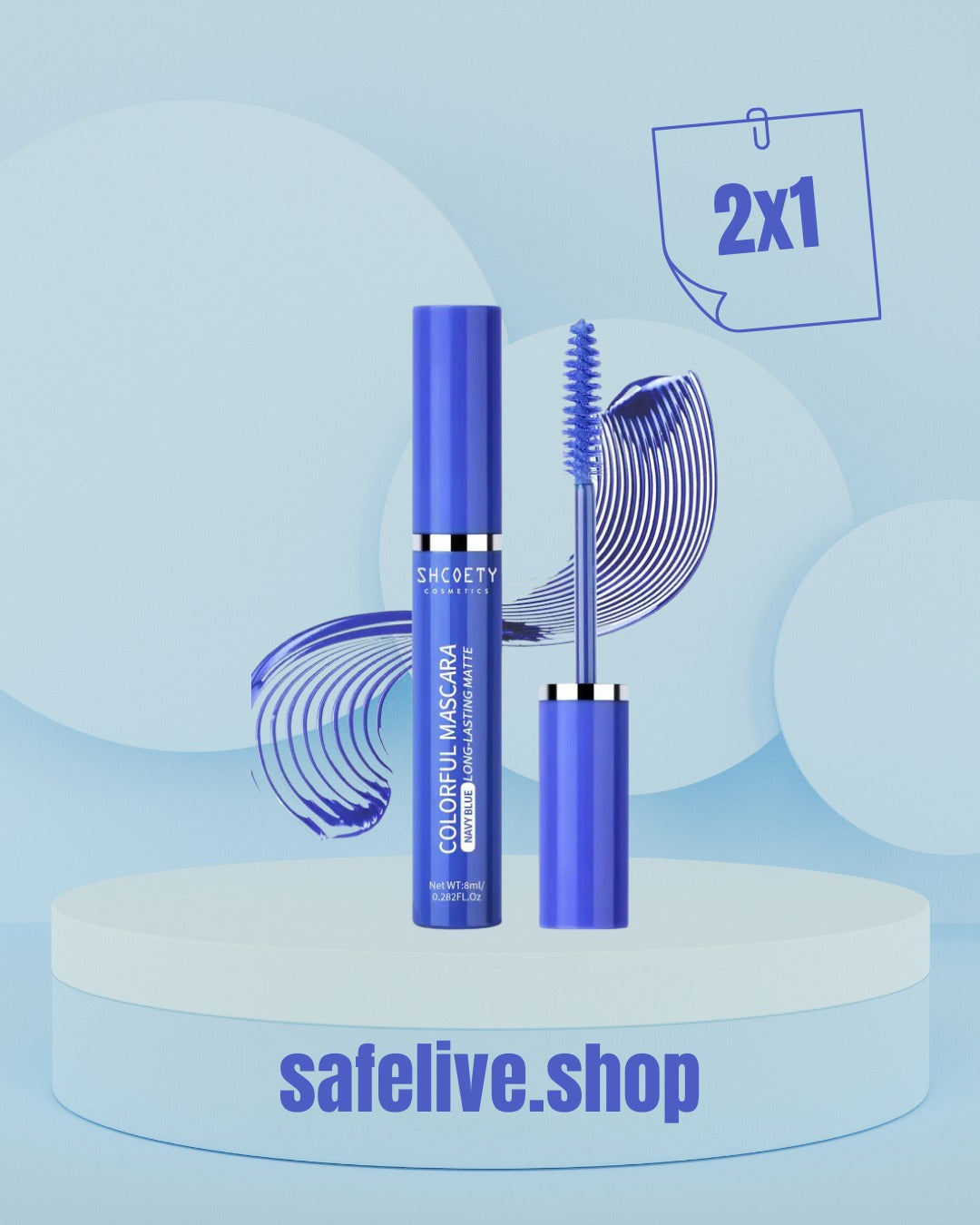 Rímel Azul de SafeLive💙✨