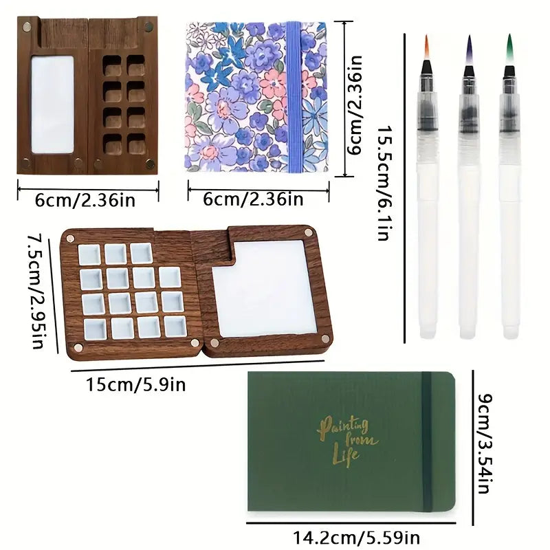 Set de Acuarela de Viaje PocketArtist 🎨
