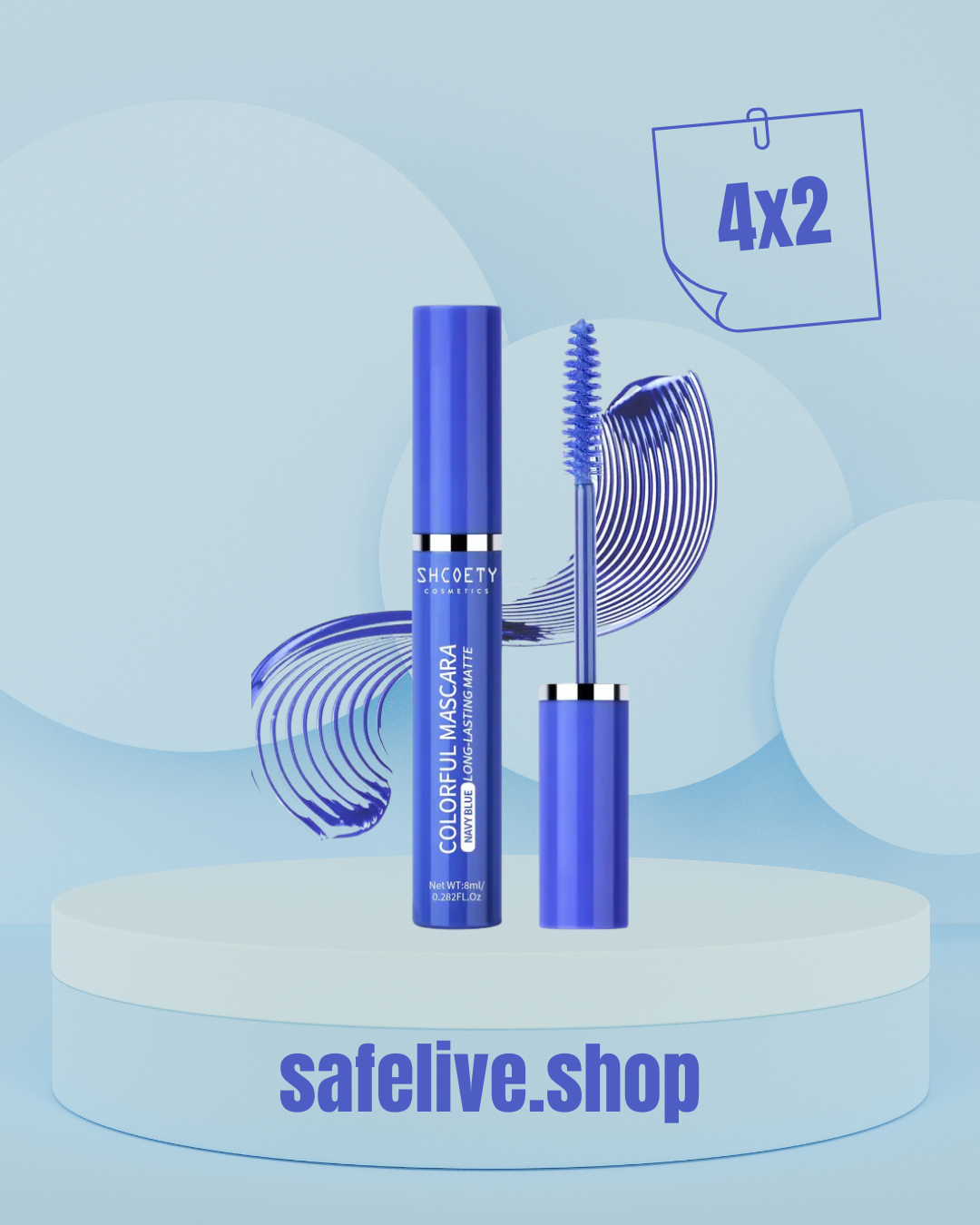 Rímel Azul de SafeLive💙✨