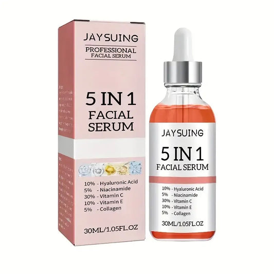 🌟 JAYSUING 5-en-1 Tratamiento Facial de Hidratación 🌟