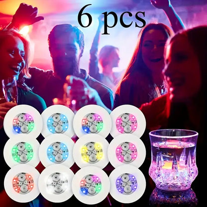 Posavasos elegantes/divertidos LED 🍾🌟