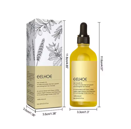 🌿 EELHOE Aceite de Romero Premium: La Solución Natural para un Cabello Saludable y Rejuvenecido 🌟