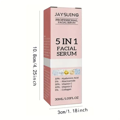 🌟 JAYSUING 5-en-1 Tratamiento Facial de Hidratación 🌟
