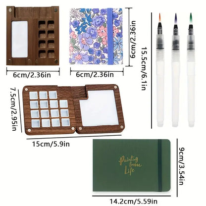 Set de Acuarela de Viaje PocketArtist 🎨